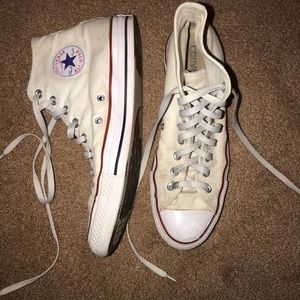 White high top converse